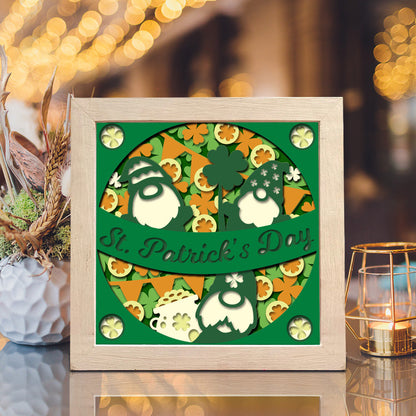 Patrick Day 3 – 3D Paper Cut Shadow Box File - Cricut File - (8x8 inches) -